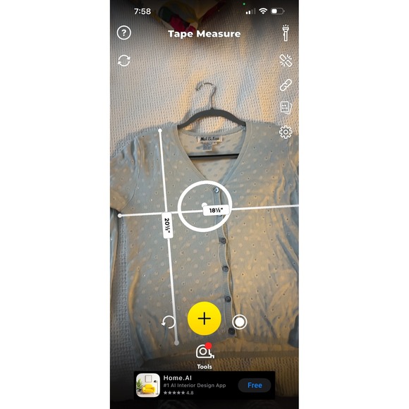 Mel & Lisa Light Blue Polka Dot Embellished Silk Knit Cardigan and Top set S - Picture 10 of 10